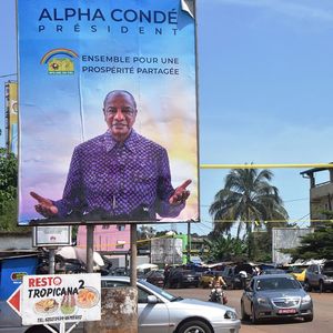 Une dizaine de candidats se disputent les suffrages des Guinéens dimanche, mais seuls le chef d'Etat sortant, Alpha Condé, et l'ex- premier ministre Cellou Dalein Diallo ont une chance.