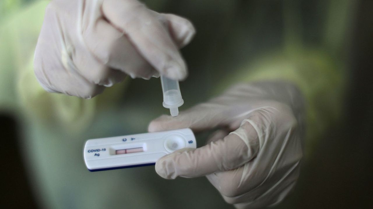 Les tests antigéniques peuvent être lus sans un équipement de laboratoire d'analyses biologiques.