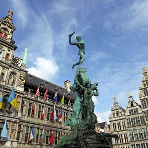 La mairie d'Anvers, en Belgique.