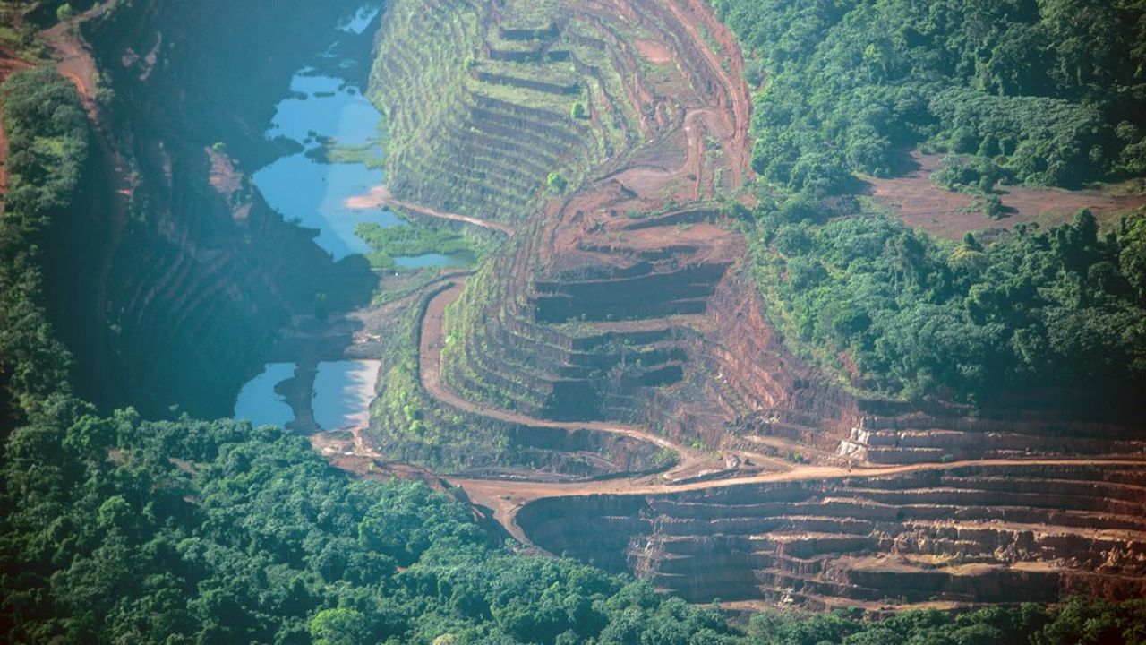 Site minier de Vale au Brésil