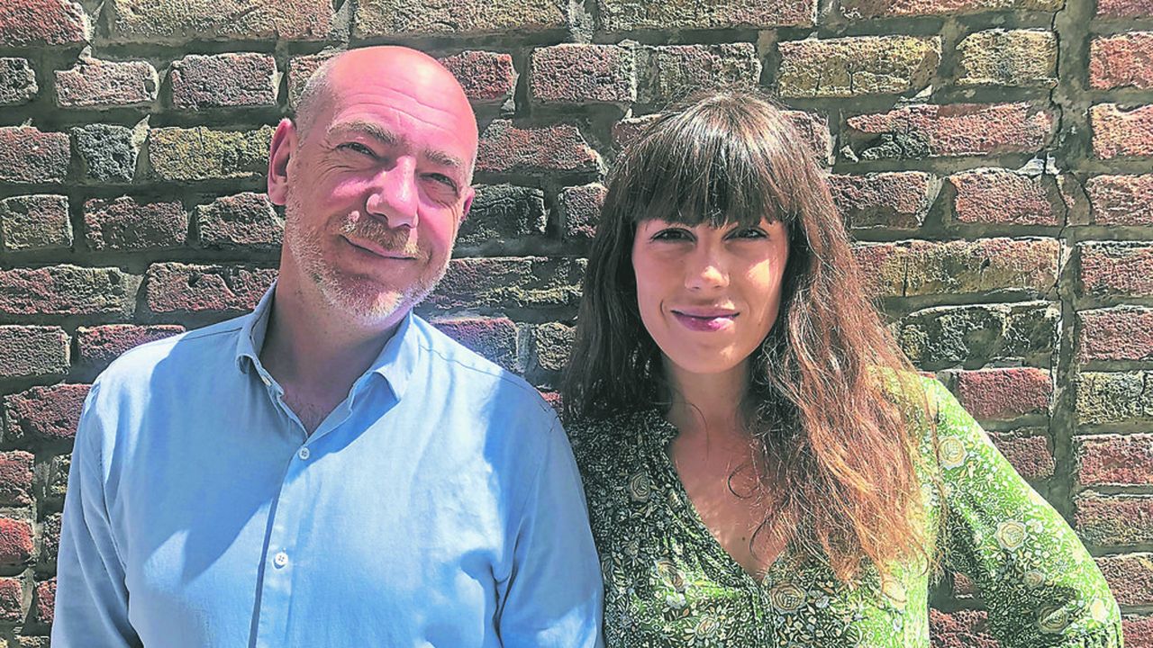 Clément Egger et Aurélie Drouvin, les deux créateurs de la plateforme Mes Volontés.