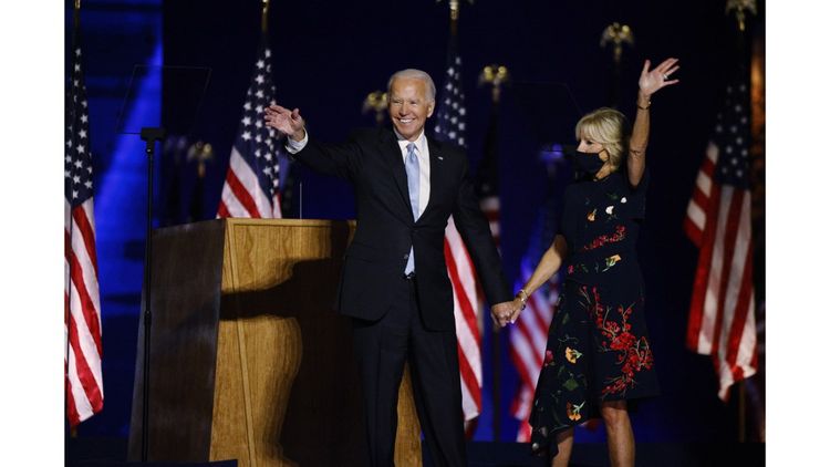 Samedi 7 Novembre : Joe Biden est élu 46e président des Etats Unis