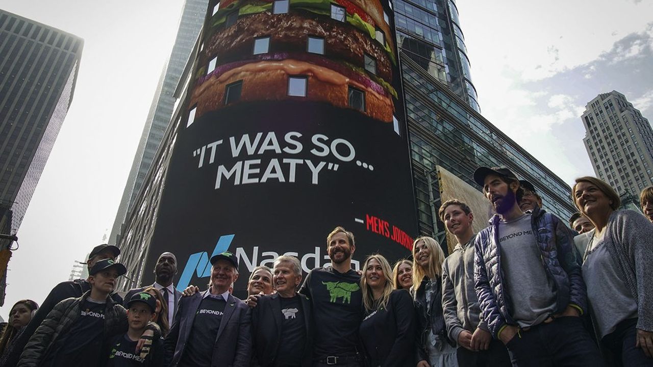 Au deuxième trimestre, des consommateurs confinés à la maison et soucieux de manger sainement s'étaient rués sur les produits de Beyond Meat.