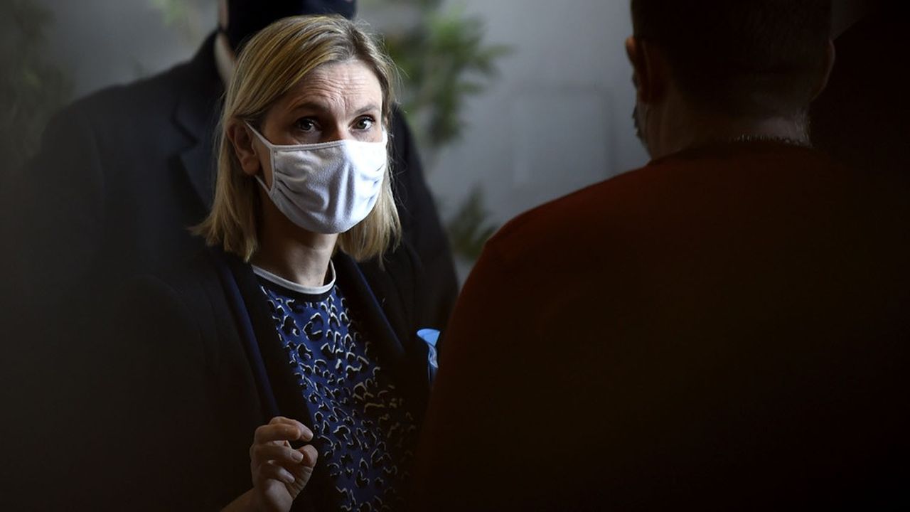 La ministre déléguée à Bercy, Agnès Pannier-Runacher, a été chargée de piloter la task force vaccins pour la France.