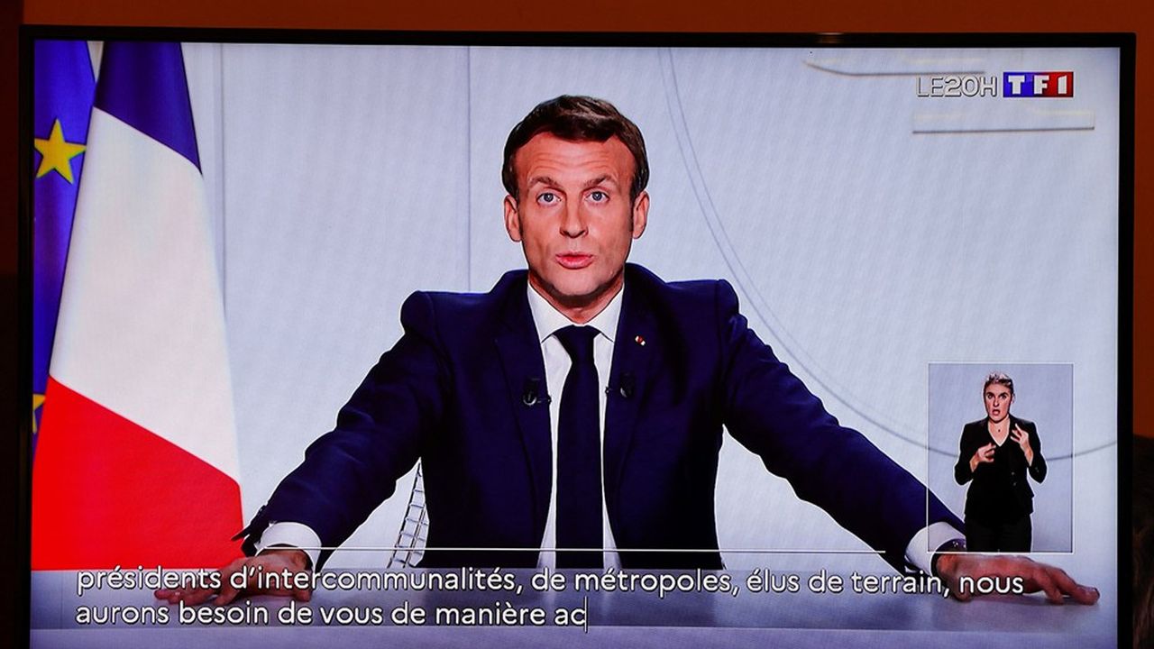 Le chef de l'Etat s'adressera aux Français mardi à 20 heures dans une allocution télévisée.
