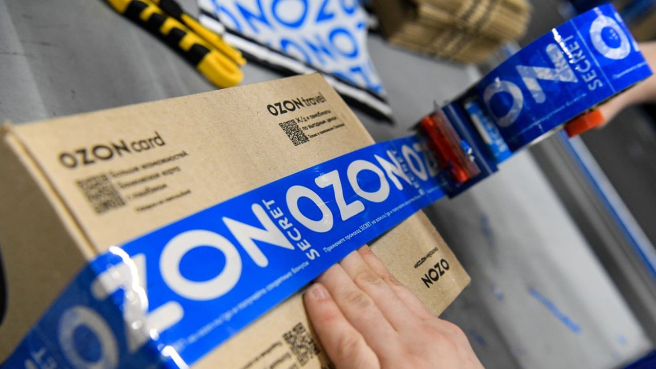 Les ventes d'Ozon ont augmenté de 152 % sur un an à la faveur des mesures de confinement.