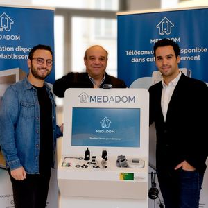 Fondé en 2017, Medadom veut déployer 25.000 bornes médicales connectées d'ici à 2025.