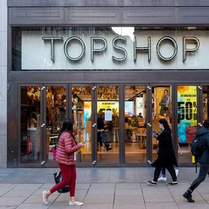 Le magasin Topshop sur Oxford Circus.