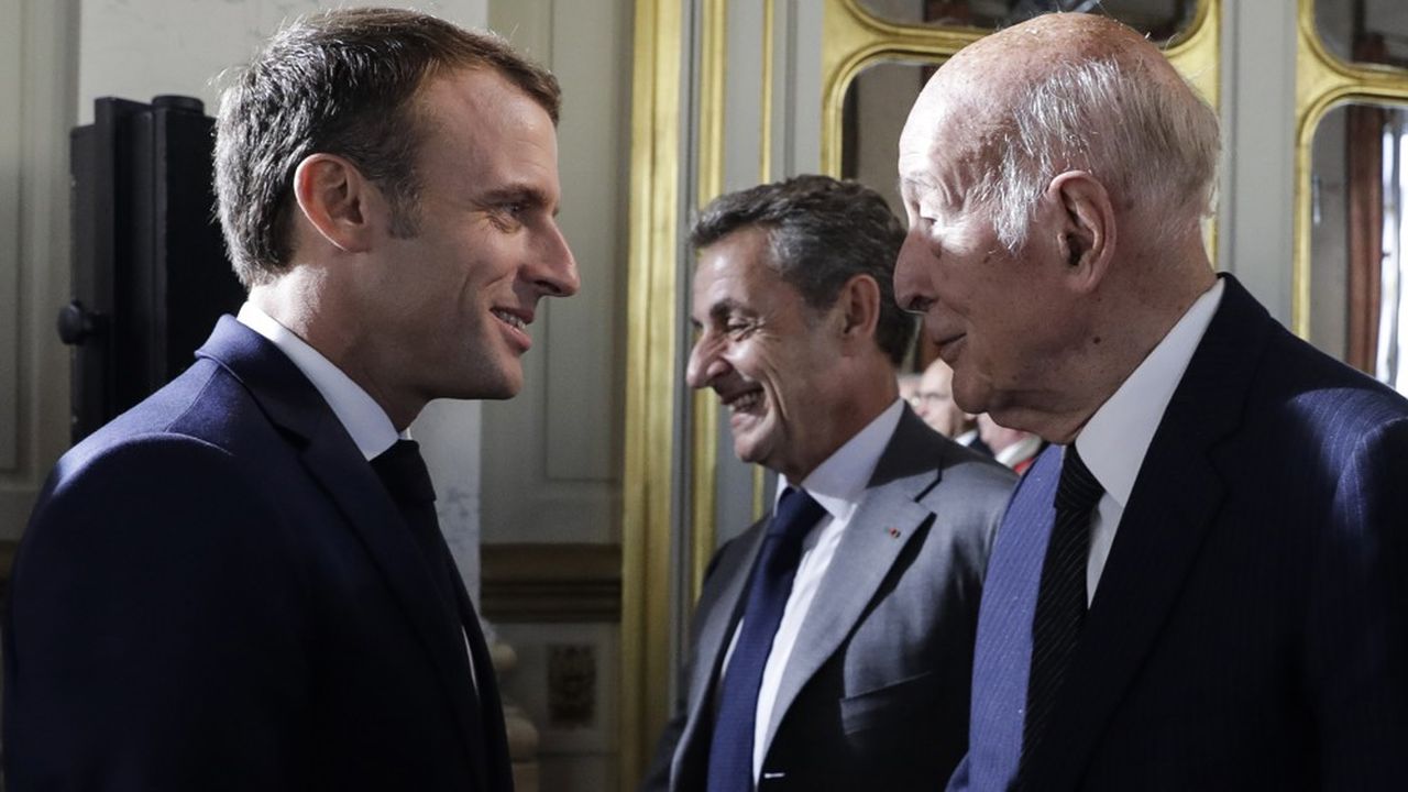 En octobre 2018, Emmanuel Macron avait retrouvé Valéry Giscard d'Estaing au Conseil constitutionnel, à l'occasion des soixante ans de la Ve République.