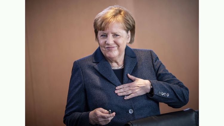1. Angela Merkel, chancelière de l'Allemagne