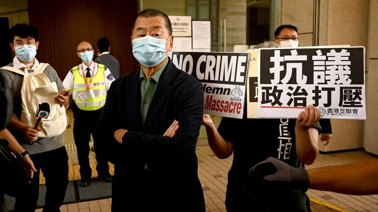 Jimmy Lai est considéré comme l'instigateur de la contestation de 2019 par les médias d'Etat Chinois.