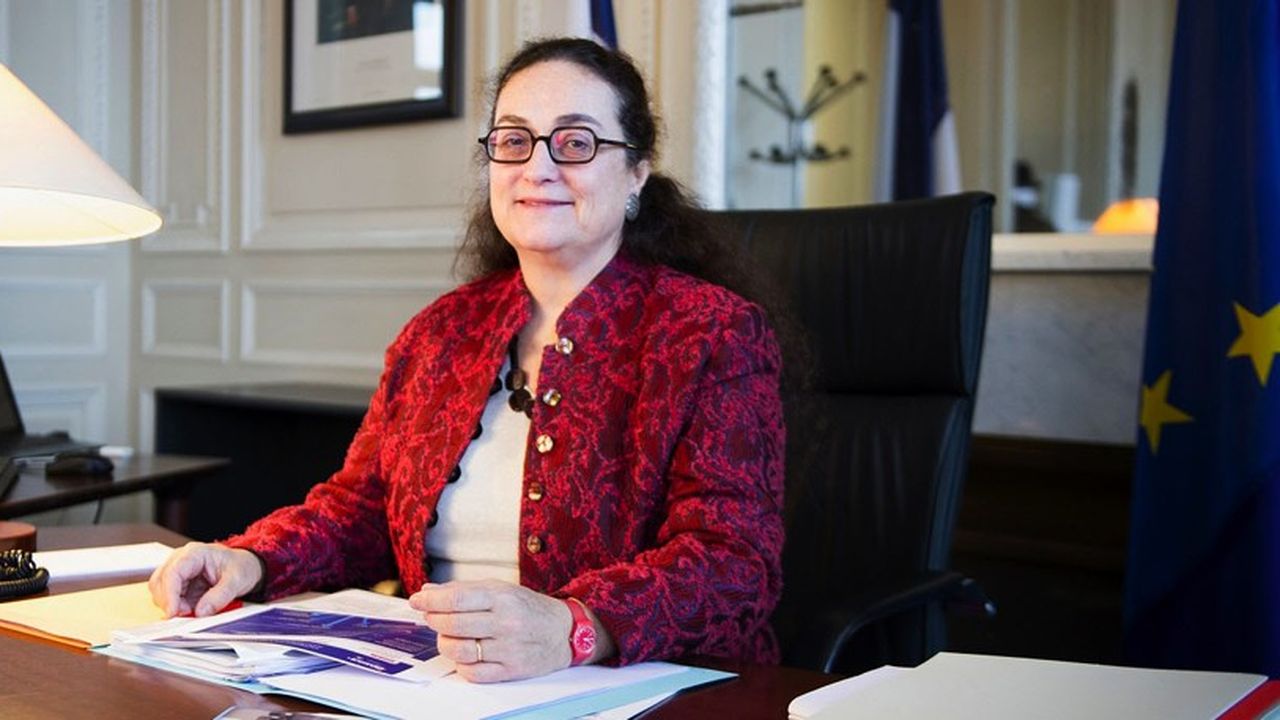 Laure Coudret-Laut, directrice de l'Agence Erasmus + France.