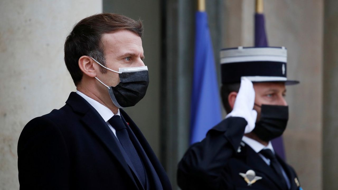 Emmanuel Macron, le 16 décembre.