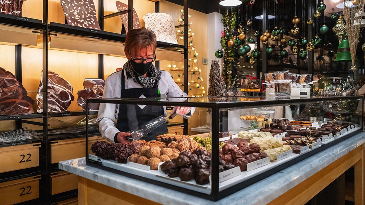 La fin d'année sera décisive pour L'Atelier du Chocolat, qui réalise 40 % de son activité pendant les fêtes.