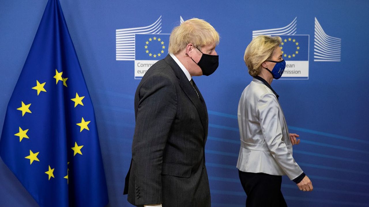 Le Premier ministre britannique, Boris Johnson, et la présidente de la Commission européenne, Ursula von der Leyen se revoient ce jeudi vers 8 heures, selon la BBC.