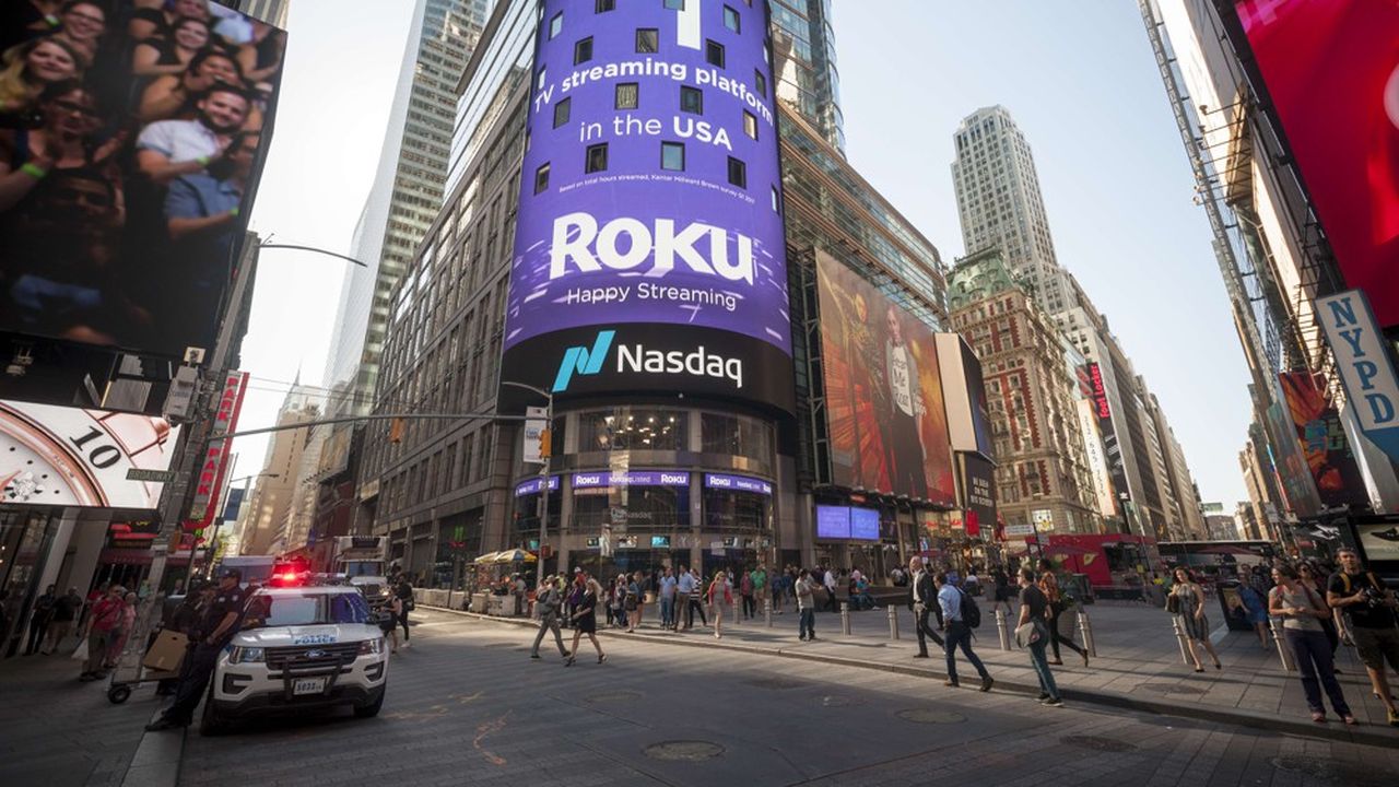 Depuis son entrée en Bourse en septembre 2017, Roku a vu sa capitalisation boursière passer de 1,3 milliard à près de 45 milliards de dollars.