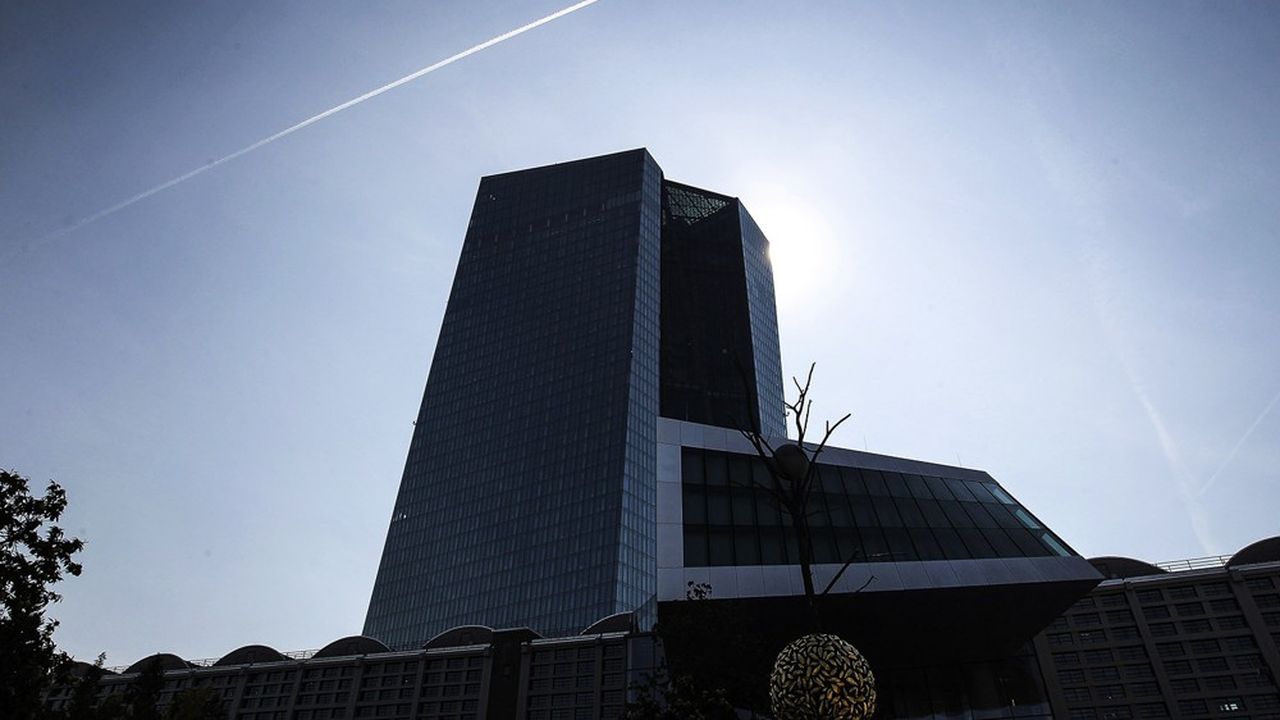 Le siège de la Banque centrale européenne, à Francfort-sur-le-Main, en Allemagne.