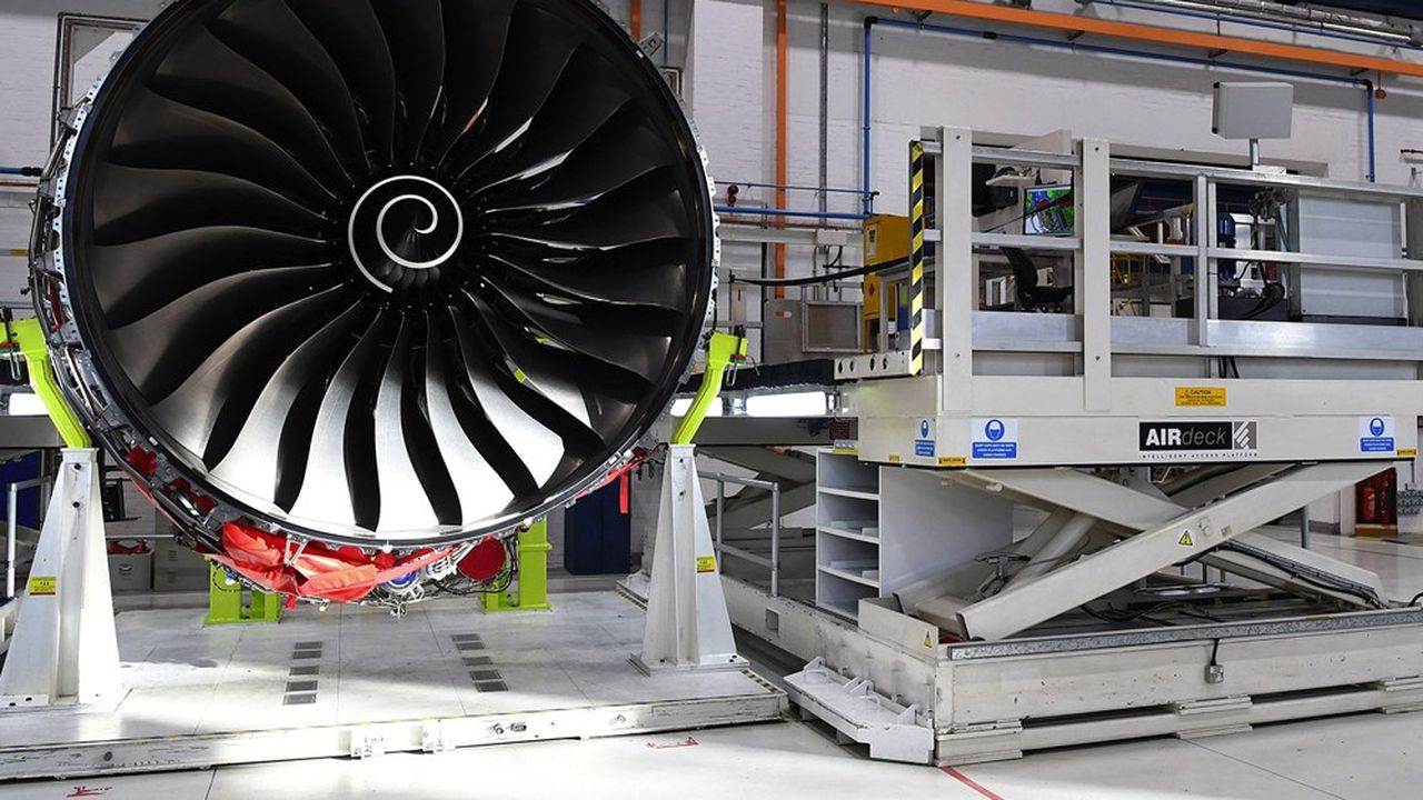 La future famille de moteurs Ultrafan de Rolls-Royce était susceptible de prendre le relais des moteurs Trent (sur la photo) qui équipent notamment l'Airbus A350 et le Boeing 787.