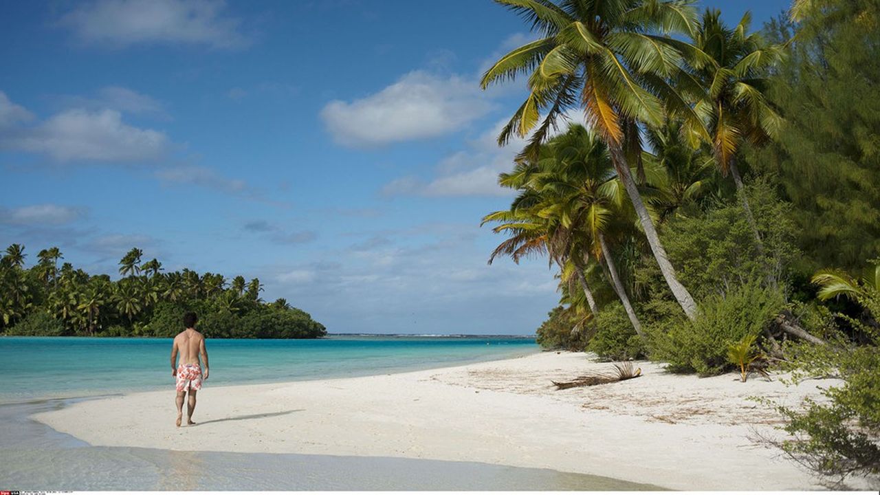 Aitutaki, une des îles Cook située à quelque 200 km de Rarotonga, a été épargné par le virus du Covid-19, comme tout l'archipel et quelques pays du Pacifique.