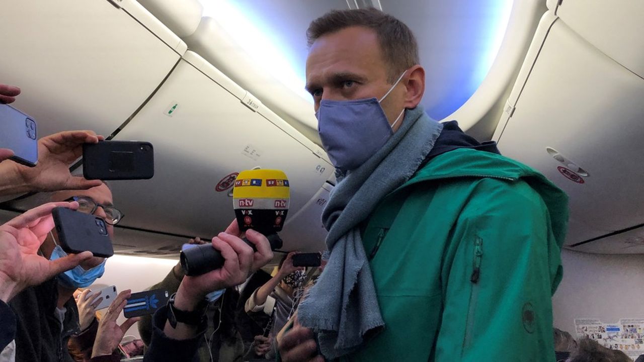 L'opposant russe Alexei Navalny a emprunté un vol commercial habituel de la compagnie low cost d'Aeroflot.