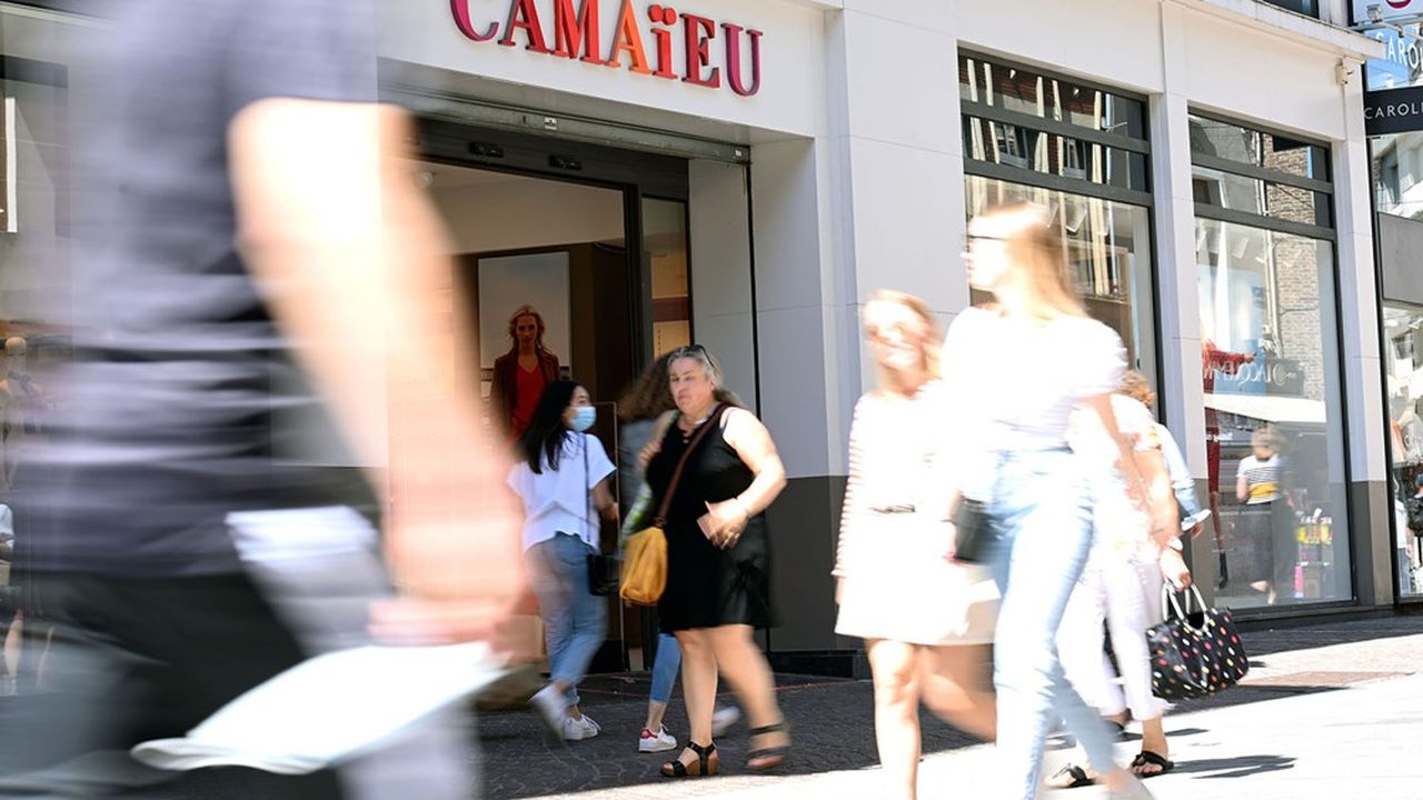Plusieurs grands noms français de l'habillement ont tout de même fait l'objet d'une procédure collective l'an passé, dont Camaïeu.