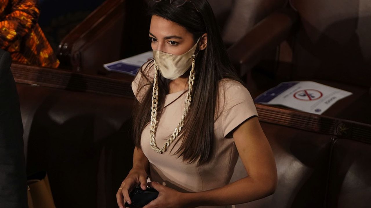 Alexandria Ocasio-Cortez a déjà fait part de plusieurs désaccords avec le nouveau président.