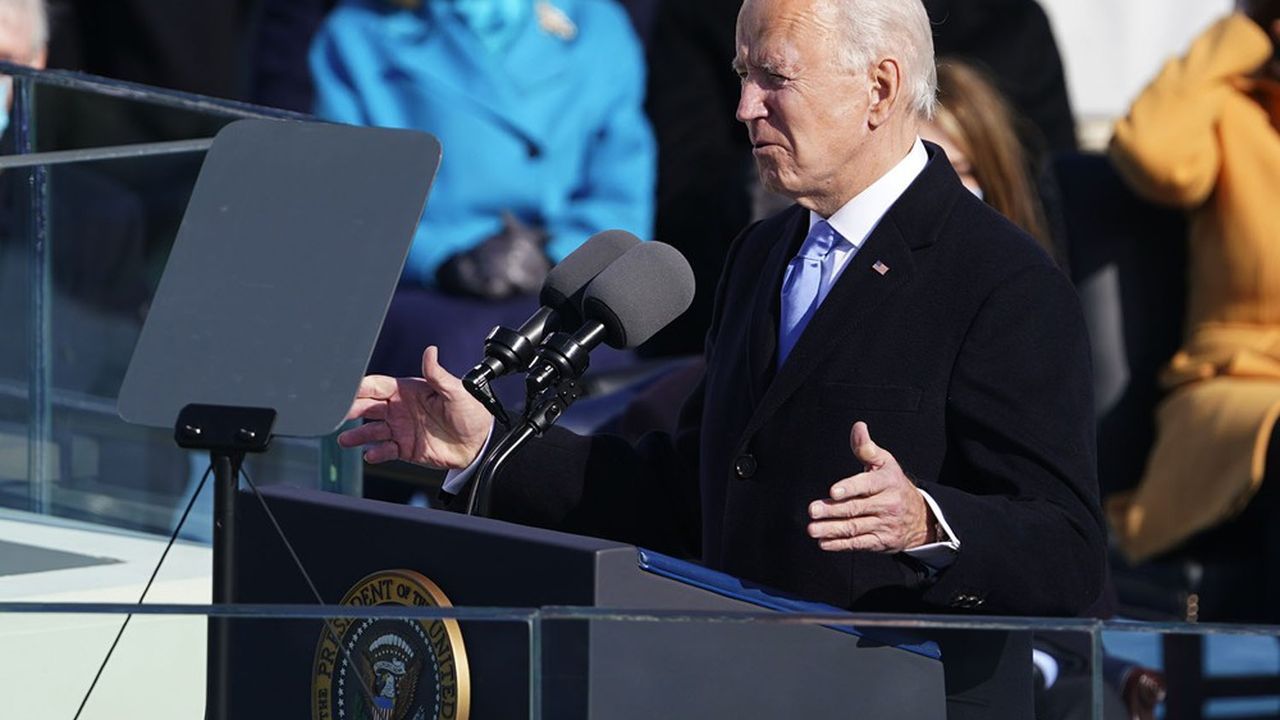 « Mon âme entière est consacrée à cela : unifier notre nation », a assuré Joe Biden, en référence à un discours d'Abraham Lincoln.