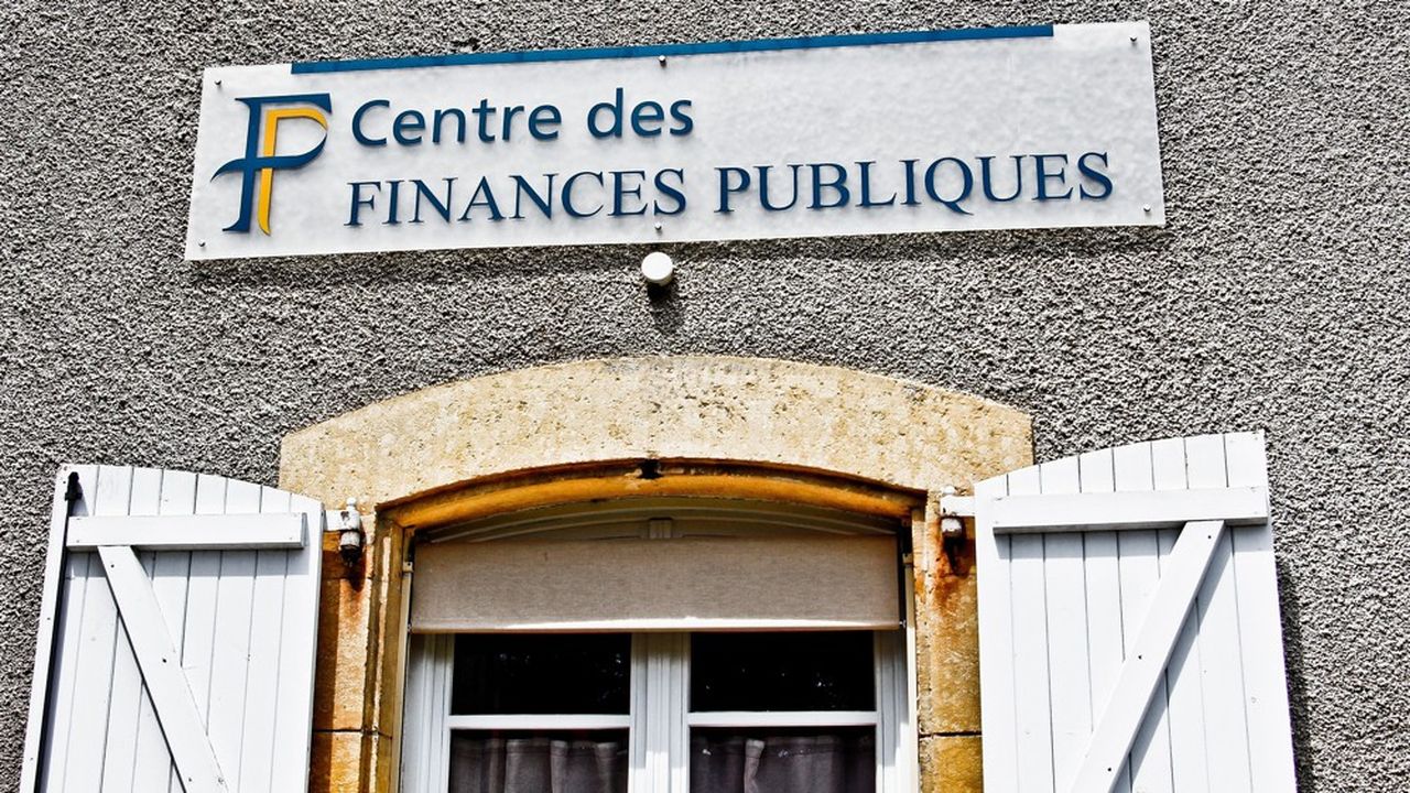 Un centre des finances publiques à Montignac (Dordogne).