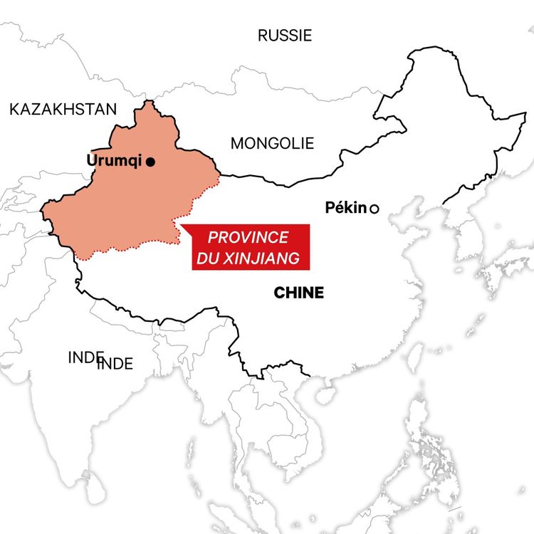 Plus de 11 millions de Ouïghours vivent dans la province du Xingjiang.