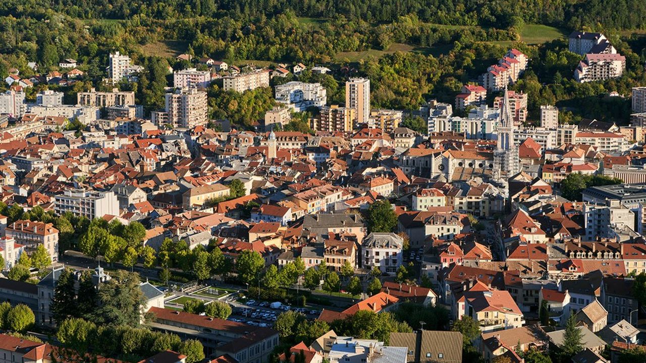 La Provence-Alpes-Côte d'Azur (ici à Gap) est l'une des régions de France où le pouvoir d'achat immobilier est le plus faible.