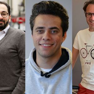 Les ex-cadres français d'Uber sont nombreux à se lancer dans l'entrepreneuriat. Trois exemples avec (de gauche à droite) Denis Saada, Hardik Thakkar et Alexandre Molla.