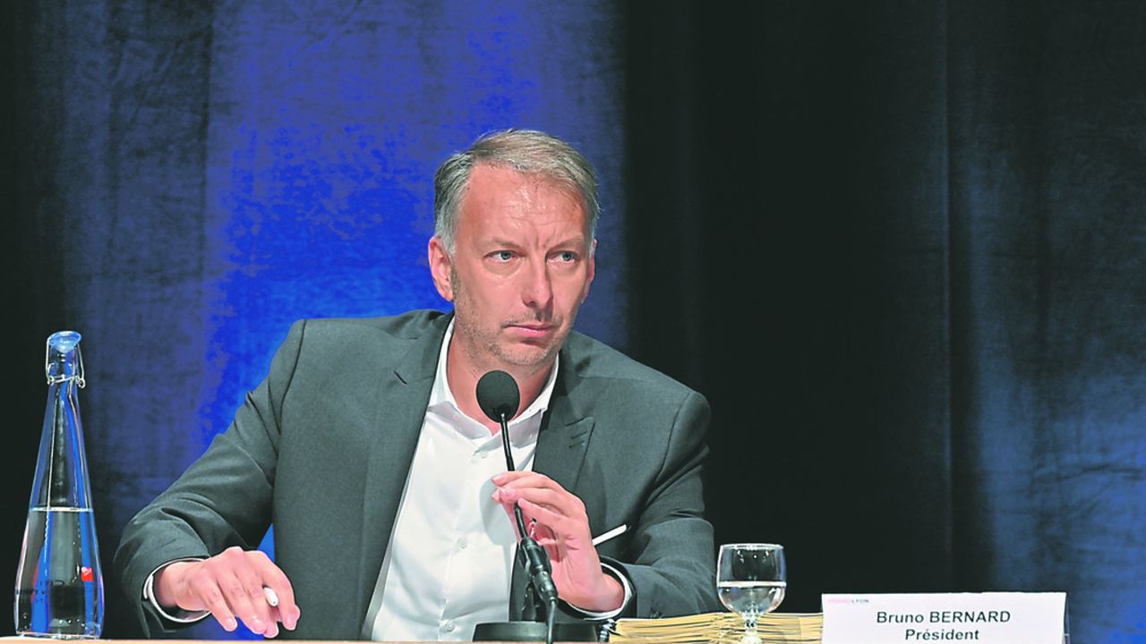 Le président de la métropole de Lyon, Bruno Bernard, a fait voter la programmation pluriannuelle des investissements et le budget 2021 le 25 janvier.