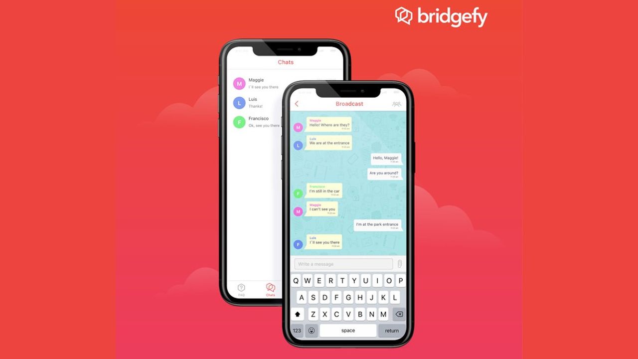L'appli Bridgefy a été lancée en 2014 par une start-up mexicaine aujourd'hui basée à San Francisco.