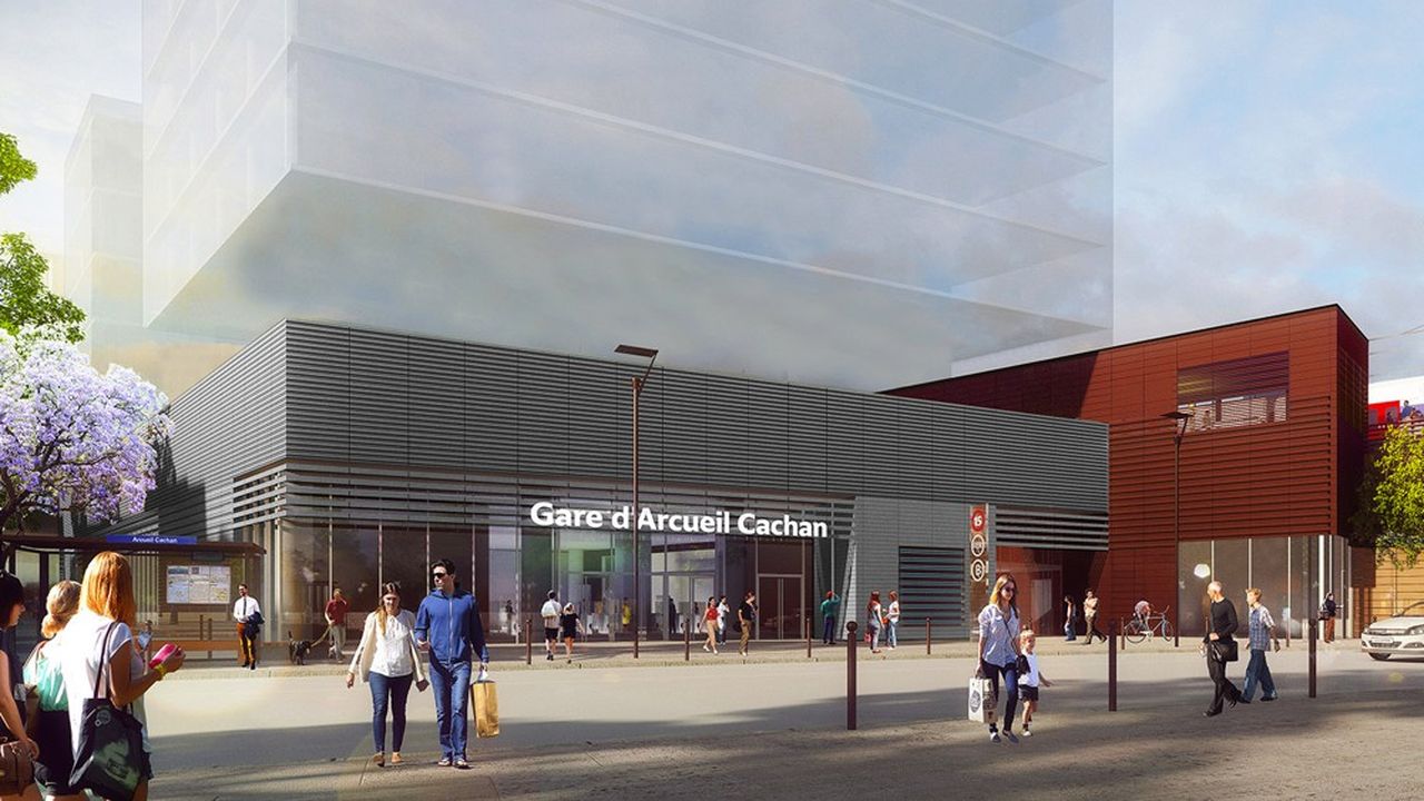 Aux abords de la future gare Arcueil-Cachan doit sortir de terre un écoquartier de 30.500 mètres carrés