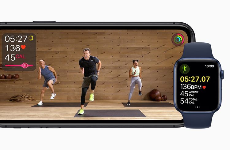 Apple propose désormais des cours de fitness en ligne sur abonnement, accessible via l'Apple Watch.