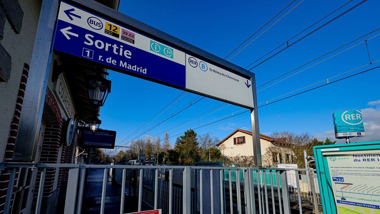 La gare de Saint-Rémy, terminus du RER B, compte pour l'instant huit voies de garage et la RATP souhaite en créer cinq autres.