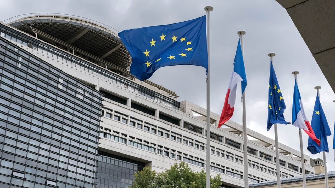 Le ministère de l'Economie et des Finances, à Paris.
