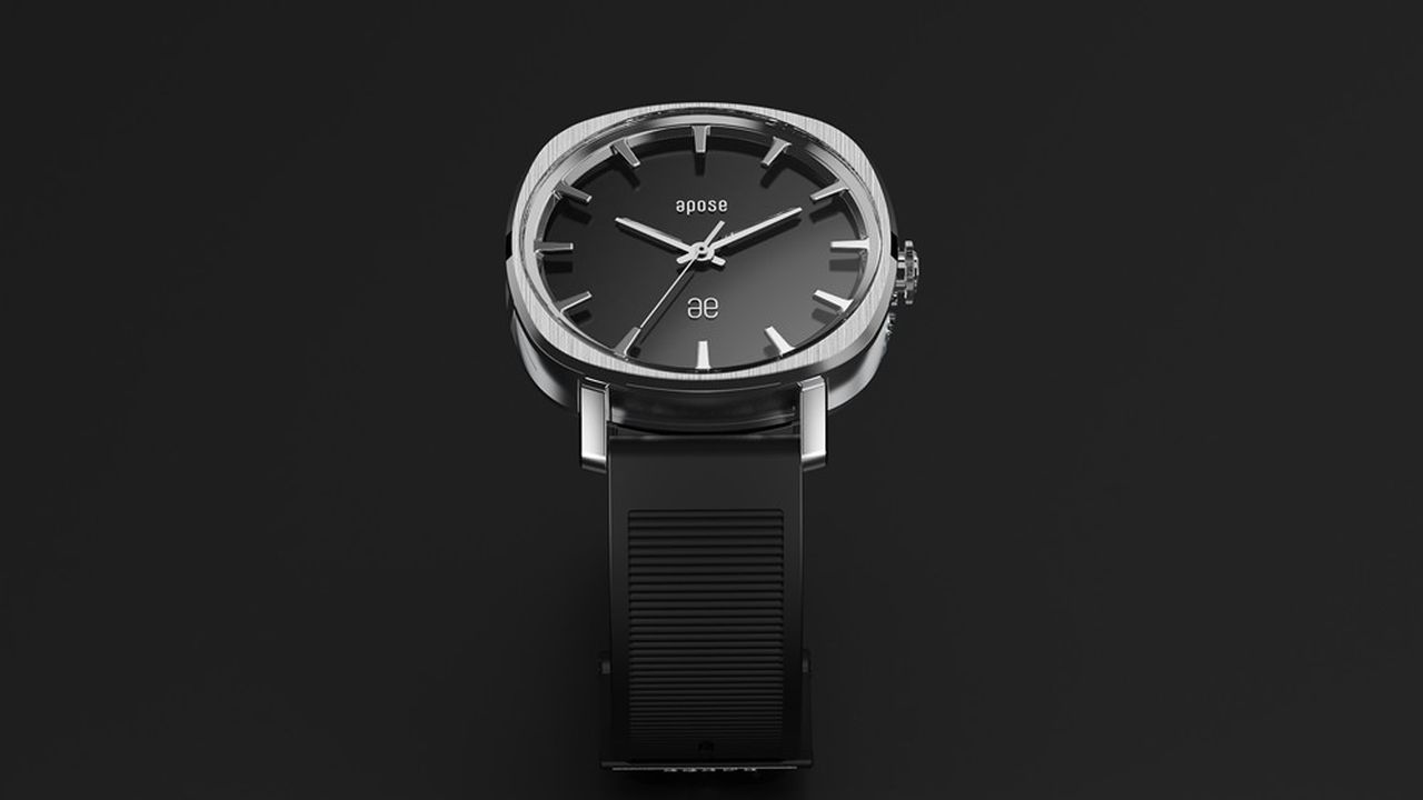 La marque Apose est née « en réaction à la tendance des montres haut de gamme trop sophistiquées et extravagantes ».