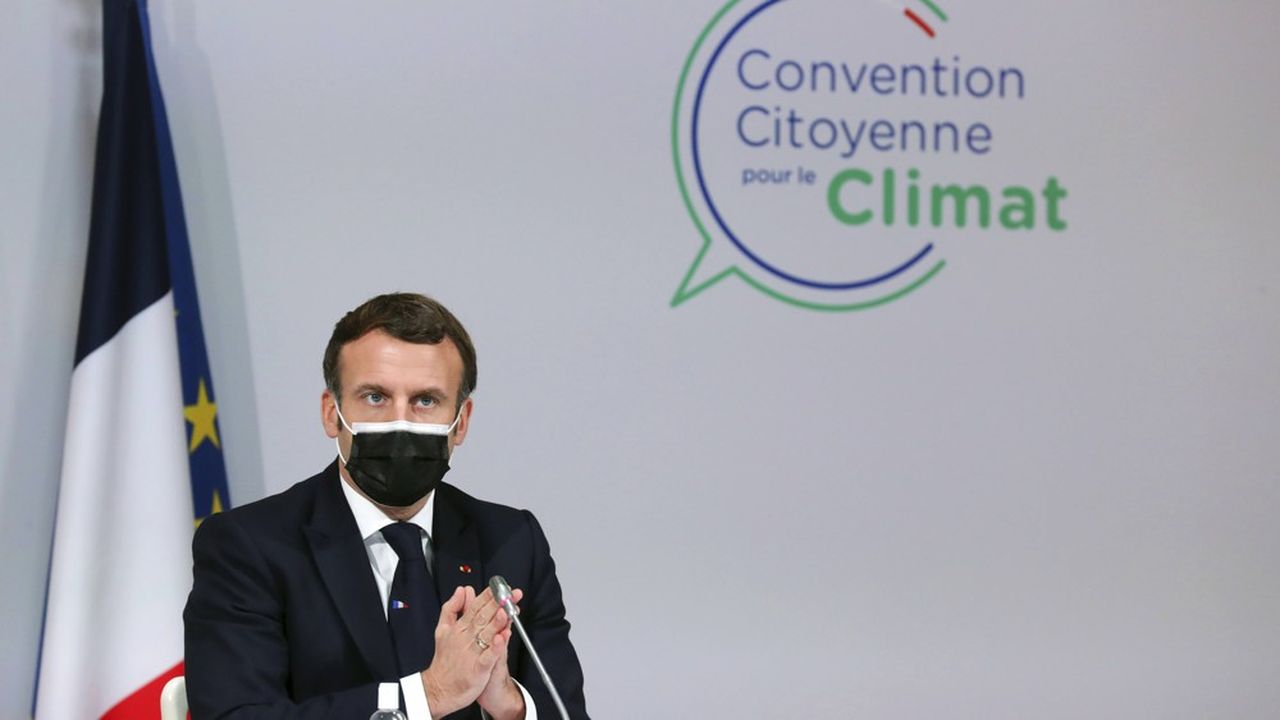 En décembre, devant les membres de la Convention citoyenne pour le climat, Emmanuel Macron a annoncé sa volonté de proposer un référendum sur le climat.