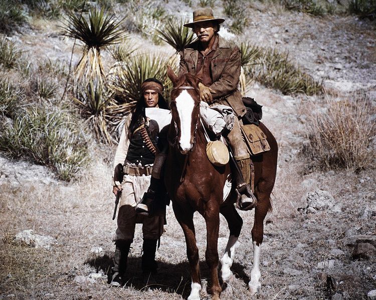« Fureur apache » (1972), de Robert Aldrich, d'après W. R. Burnett. Avec Burt Lancaster et Jorge Luke. © Universal/Prod DB