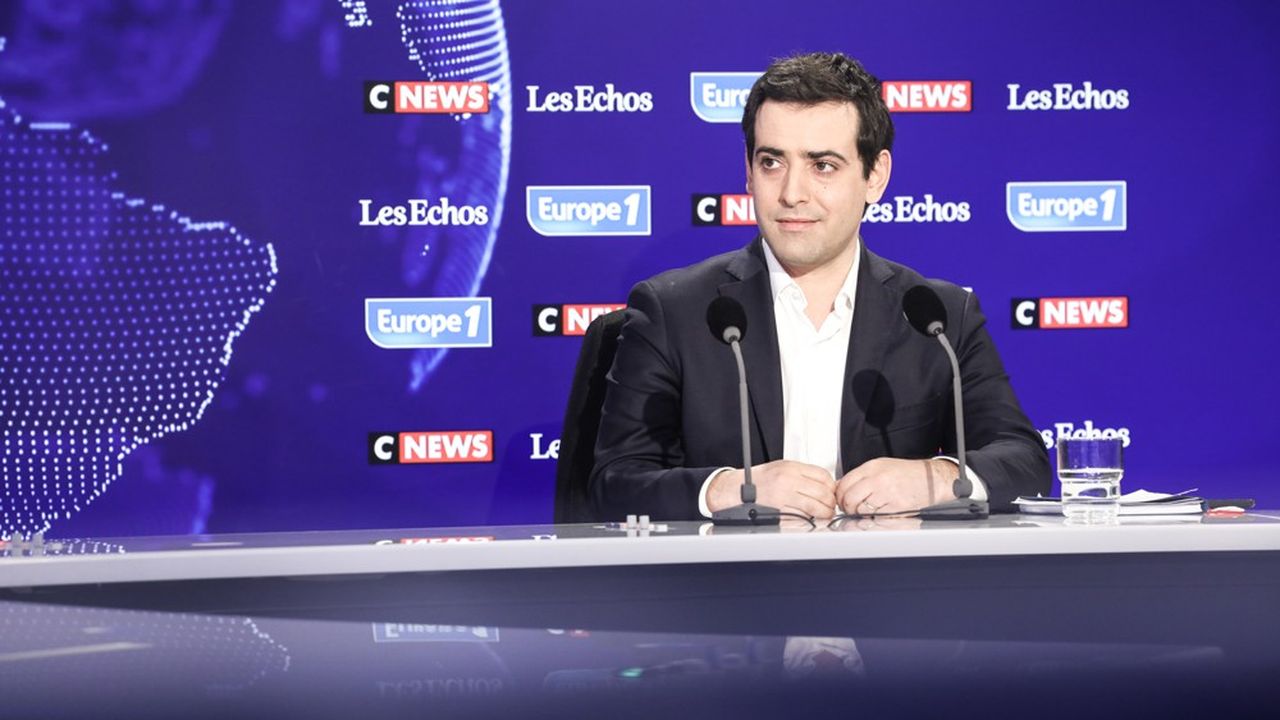Stéphane Séjourné, invité du « Grand rendez-vous Europe 1 - CNews - Les Echos », le 14 février 2021.