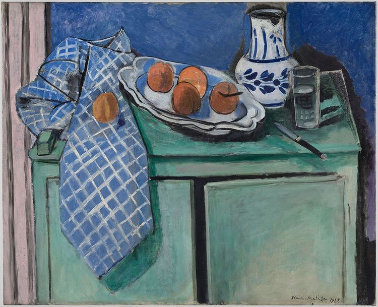 Nature morte [fruits]; Le buffet; Le buffet vertMatisse Juillet 1928