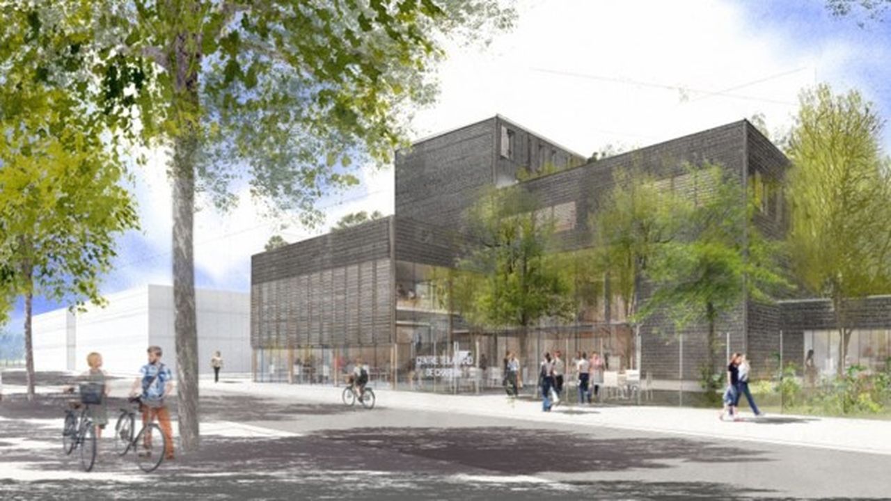 Le centre culturel et cultuel Theillard de Chardin sera implanté à proximité immédiate d'un hôtel, de bureaux et des logements familiaux du programme O'rizon.