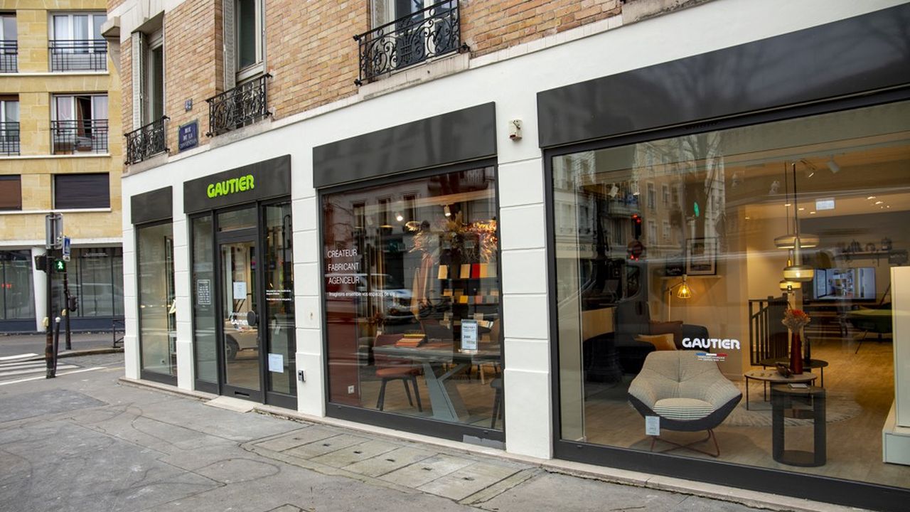 Le premier magasin de centre-ville de Gautier a ouvert à Convention dans le 15e arrondissement de Paris.