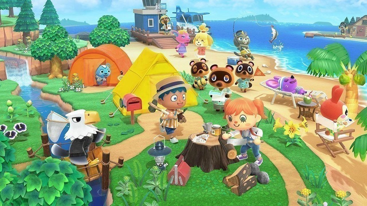 Le carton du confinement, Animal Crossing: New Horizons, termine l'année en position des titres les plus achetés en France.