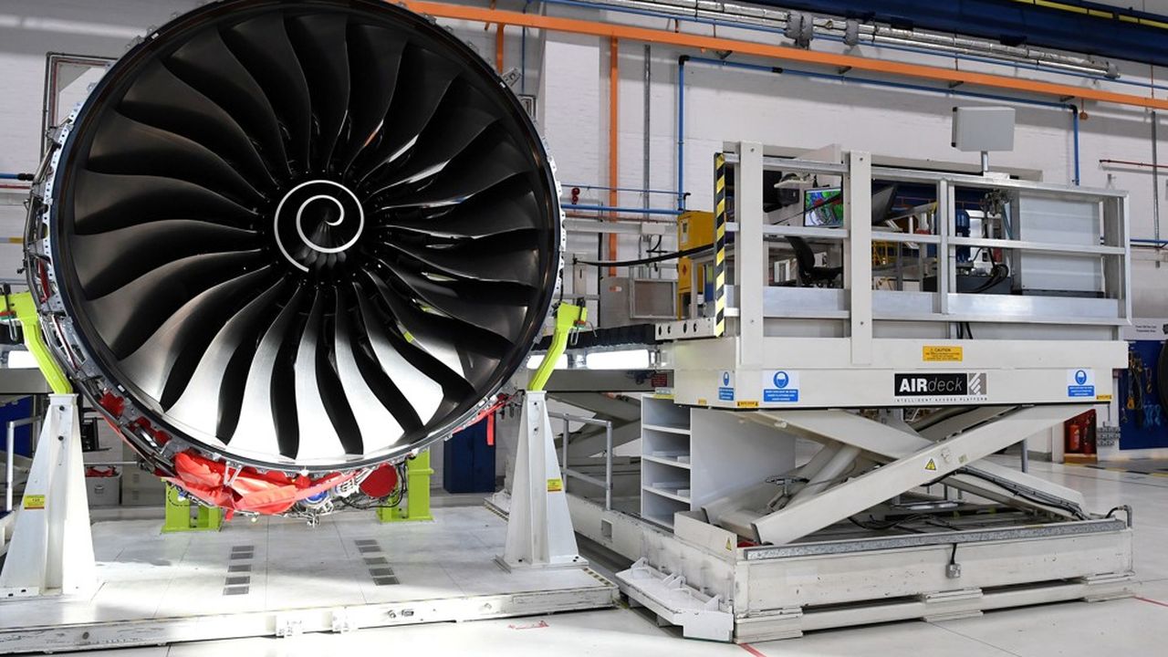 Les moteurs Rolls-Royce équipent les avions gros-porteurs de nouvelle génération, Boeing 787 et Airbus A350.