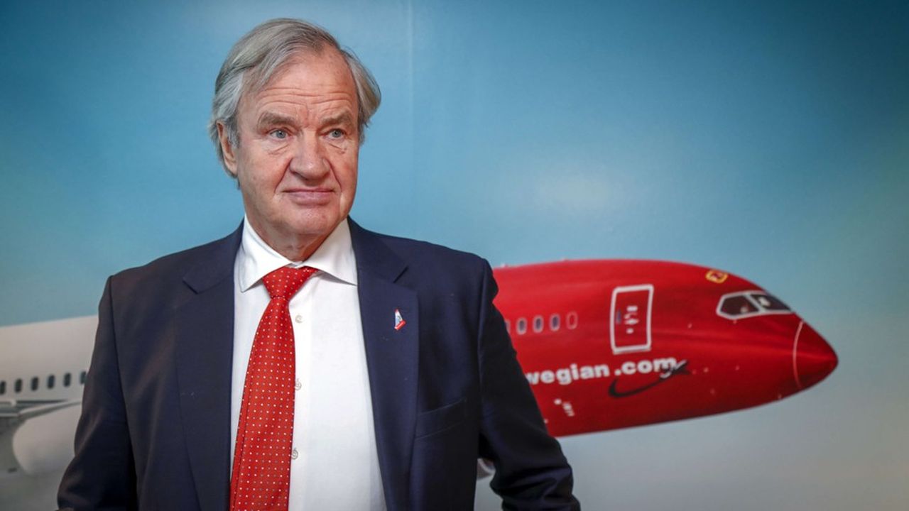 Bjorn Kjos, l'ancien PDG-fondateur de Norwegian, détiendrait 15 % de la nouvelle compagnie Norse Atlantic Airways.