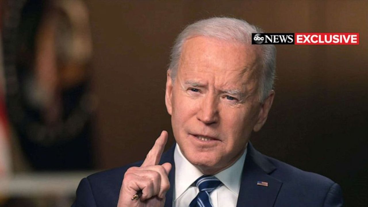 La chaîne télévisée ABC a diffusé, mercredi, un entretien avec Joe Biden.
