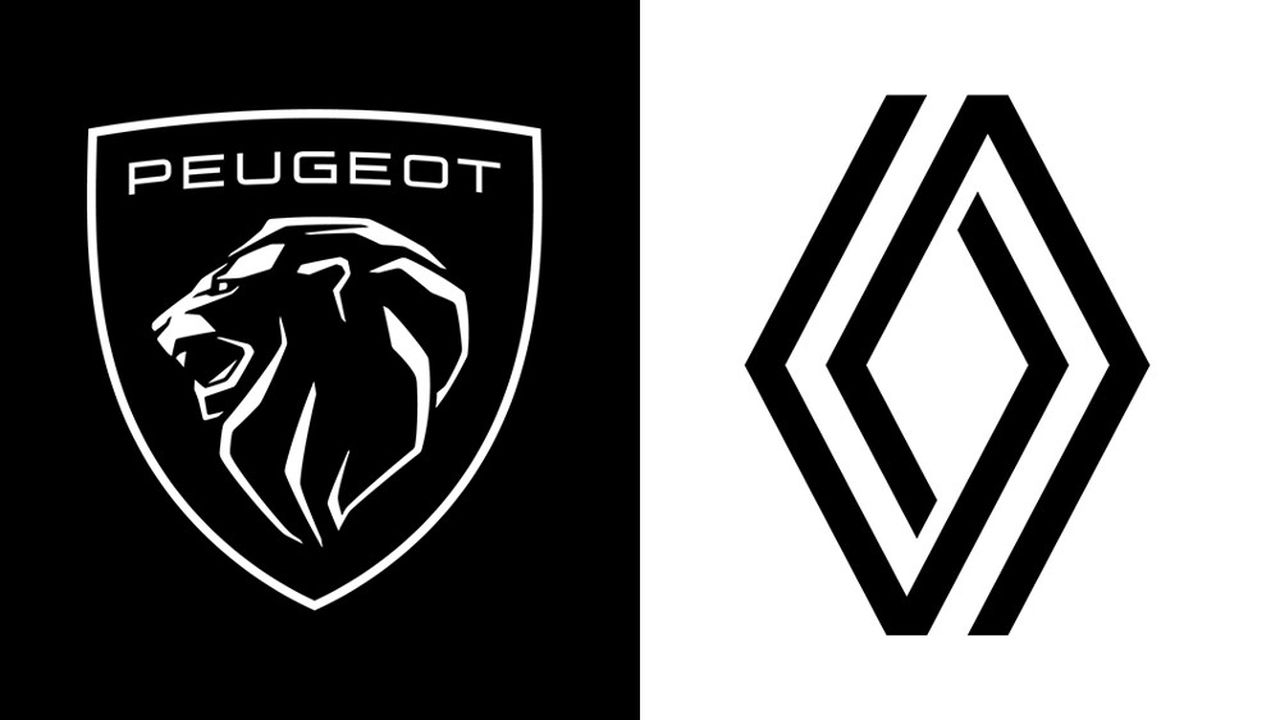 Automobile : Peugeot et Renault, deux façons de changer de logo