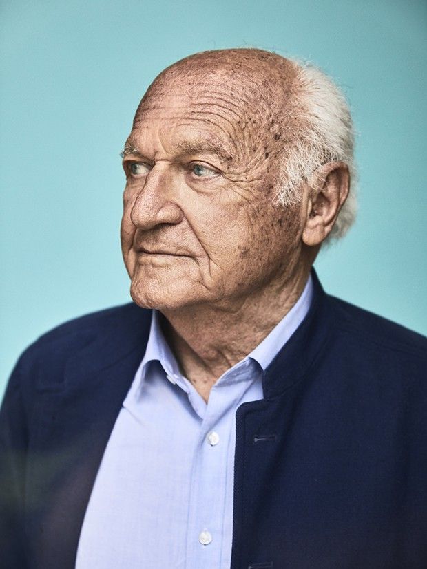 L'historien Pierre Nora, 89 ans, photographié le 10 mars 2021 chez Gallimard